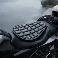 Motorcycle Seat Pad Waterproof Motorbike Seat Pad Sunproof Vehicle Accessory for Riders, Travel, Commuting, Outdoor
