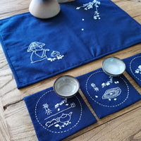 DIY Embroidery Kit for Tea Coasters and Mats - Beginner Friendly Handcraft Set