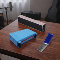 3 Pieces Guitar nut polishing tools Fret Leveling Beams Flatness Fret Leveler Precision-Ground Fretboard Leveling Block for Luthiers
