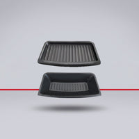 Under-Seat Storage Box with Cover Concealed Under Seat Storage Box Car Organizer Tray with Lid Slim Container