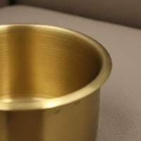Sofa Beverage Holder Insert Stainless Steel Plated Sofa Beverage Holder Rust Resistant Easy Installation for Car