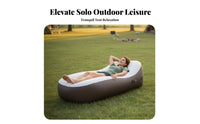 Foldable Self-Inflating Camping Mat Widened Design Self-Inflating Air Mattress Compact Inflatable Camping Bed Comfortable for Outdoor Enthusiasts, Travelers, Travel, Hiking, Beach, Tent