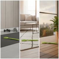 Paddle with Ribbed Grip Textured Tool Lightweight for Squats