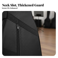 Flight-Approved-Able Acoustic Guitar Case Soft Interior Lining Classical Guitar Carrying Case Thick Padding Instrument Carrier Long-Lasting Construction for Guitarists, Performers, Travel, Touring, Rehearsals, Music Lessons