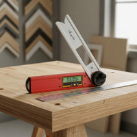 Digital Angle Measurement Tool Ruler IP54 Waterproof Gauge High Precision Digital Angle Measurer for Carpenters, DIY Enthusiasts