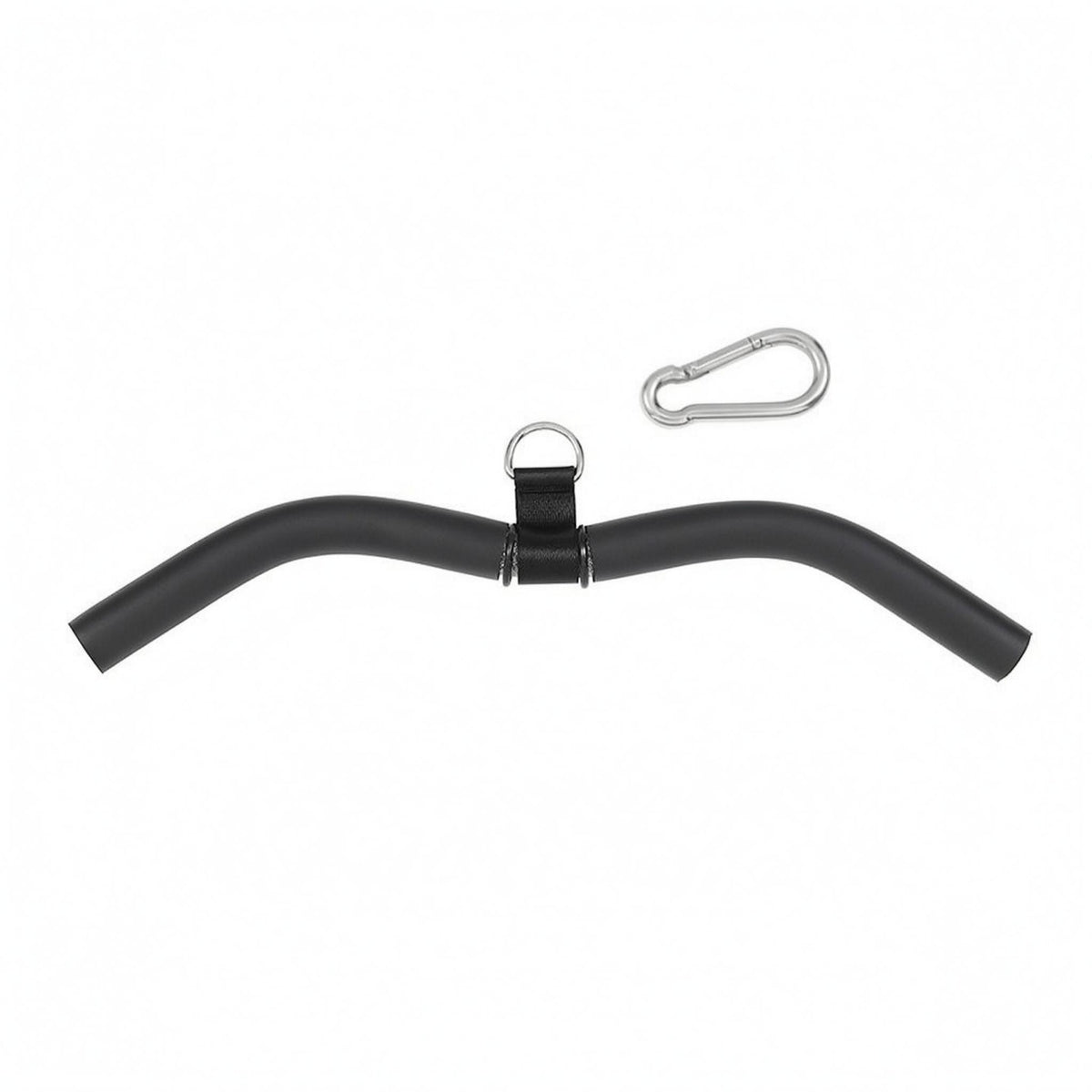 EVA-Coated Curved Pull Handle Reinforced Nylon V Bar Handle Contoured V Bar Grip Carabiner Clip