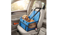 Dog Water-Resistant with Mesh Panels Wipe-Clean Portable Carrier Bed for Small Dogs, Road Trips, Daily Commutes