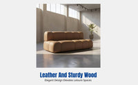 KTV Sofa & Coffee Table Set, U-Shaped/L-Shaped Booth, Modern Leather, Customizable for Bar Lounge