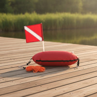 Spearfishing Buoy High Visibility Dive Buoy with Flag Long-Lasting