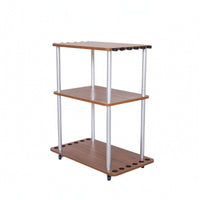 Fishing Rod Storage Rack Freestanding Fishing Pole Storage Rack Space Saving Organizer for Tackle Room