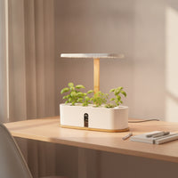 Hydroponic Planter with LED Grow Light Self-Watering Indoor Hydroponic Garden Indoor Garden with LED Grow Light Fresh Bright