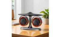 twinHead Fan Compact Double Head Fan Quiet for Office Workers
