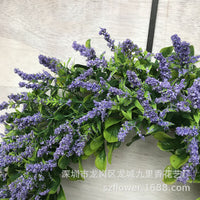 Large Artificial Lavender Wreath for Wedding Decor & Home Display