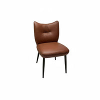 Stylish Design Upholstered Tufted-Back Chair Thickly Padded Dining Seat Comfortable Indoor Furniture High-Density Foam for Adults, Hospitality Professionals, Homeowners, Hotel, Kitchen, Living Room, Study