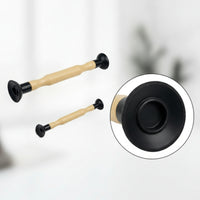 2 Pieces Double-Ended Valve Grinder with Suction Cups Hand-Operated Valve Lapping Tool for Garage