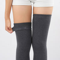 Unisex Cashmere Blend Knee Warmers for Winter - Thickened, Non-Slip, Over-the-Knee Leg Sleeves