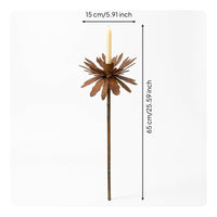 Garden Stake with Candle Cup Decorative Flower Garden Stake Easy to Use Yard Cup Holder for Patio