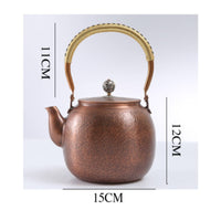 Copper Tea Kettle Traditional Stovetop Tea Kettle Decorative for Kitchen