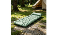 Air Mattress with Built-in Foot Pump Portable Camping Air Mattress Easy to Store Inflatable Sleeping Pad for Backpackers, Tent, Backpacking