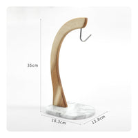 Countertop Banana Hanger Hook Stand Weighted Banana Hanger Sturdy Balanced for Kitchen