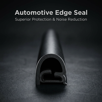 EPDM Rubber Seal Strip with Steel Core, Automotive Door Seal Strip, Car Door Rubber Seal Strip, Waterproof Door Seal Strip, Noise Dampener Seal Strip