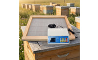 twinChannel Bee Venom Collector Wooden Bee Venom Collection Unit Electric Equipment Functional for Field, Workshop