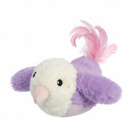 Feathered Cat Toy with Feathers Cushioned Automatic Cat Teaser Self Feathered Plaything Toy for Boredom Relief