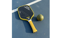 Professional Matte Carbon Pickleball Racket Long-Lasting 16mm Pickleball Paddle Lightweight Sports Gear Rotation Control for Competition, Training
