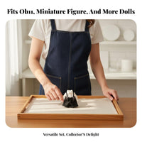 BJD Doll Suspender Shorts Adorable Doll Outfit Versatile Miniature Uniform Outfit for Hobbyists, Dollhouse Display