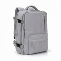 Water-Resistant Travel Laptop Backpack USB Charging Organized Travel Backpack Anti-Theft Luggage Item Mesh Back Panel