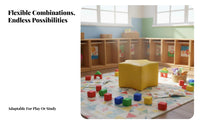 Cute Celestial Design Star and Moon Shaped Soft Chair Playful Aesthetic child's Low Seat Sturdy Construction kids' Furniture for Preschoolers, Toddlers, Educators, Kindergarten, Daycare Center, Classroom, Bedroom