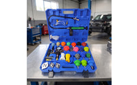 Radiators Pressure Tester Kit Automotive Cooling System Pressure Tester Universal for Mechanics, Home Mechanics, Auto Repair Shop, Garage