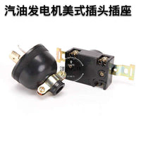2.5KW-6.5KW American Socket 168F/188F Anti-Loosening Three-Hole Socket for Gasoline Generator Parts