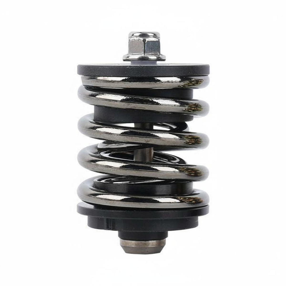 Folding Bike Shock Coil Metal Rear Shock Absorber Coil Cycling Parts Durable Alloy Material