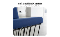 Continuous Line Armchair Modern Design Upholstered Armchair Minimalist design