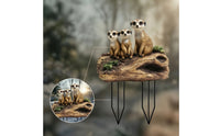 Meerkat Garden Stake Adorable Meerkat Ornament with Stake Outdoor for Gardeners
