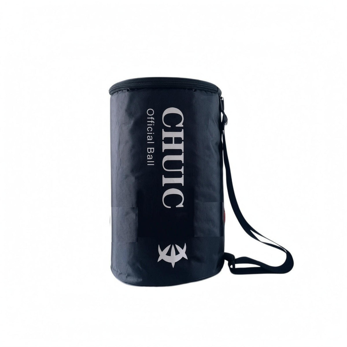 Cylindrical Tennis Ball Container Bag Black Tennis Ball Bag Large Capacity Training Gear Lightweight