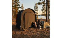Cycle Storage Tent Zippered Door Foldable Cycle Tent Frame-Supported Portable Bike Shelter