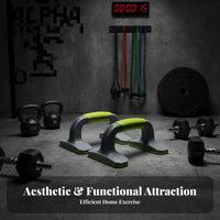 Workout Press Up Handles Long Lasting Plastic Build for Daily Training