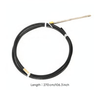 Outboards Steering Cable Flexible Direction Control Cable Heavy Duty for Boat Owners