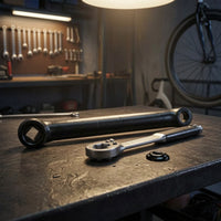 Left Crank Arm with Square Taper 165 Mm Left Crank Arm with Square Hole Bike Component Compatible Part Universal for Cyclists