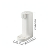 Instant Hot Water Dispenser Desktop Portable Water Dispenser Appliance Compact Touch-Control for Office Workers, Dorm Room