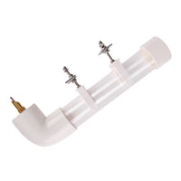 Automatic Bird Water Feeder for Parrots and Small Birds, No-Drip Water Dispenser with Food Trough
