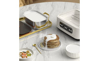 Yogurt Maker with Stainless Steel Liner Adjustable Countertop Yogurt Maker Electric Fermentation Appliance Food-Grade