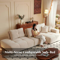 Sectional sectional piece Sofa Chenille Upholstery Living Room Furniture Minimalist design Sectional Couch for Families, households, Lounge Area, unpartitionedPlan Space