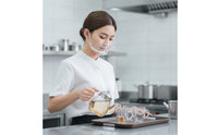 10 Pieces Hygienic Clear Mouth Guard with Ear Loops Adjustable Clear Face Mask with Chin Rests Lightweight Open Mouth Mask with Chin Rests Breathable for Food Service Workers, Servers, Receptionists, Restaurants, Kitchens, Salons