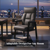 4 Pieces Thick padding Padded rear Mahjong Seat Sturdy Construction Game Room Chair Simple Design Conference Furniture for Families, Home
