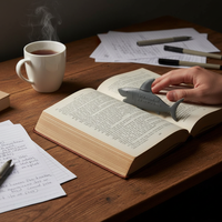 3D Ocean Shark Bookmark for Students and Office