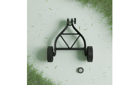 Easy Installation Brush Cutter Auxiliary Wheels Labor Saving String Trimmer Wheel Attachment Lightweight Design Weedeater Guide Wheel Attachment
