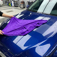 60x180cm Car Drying Towel and Large Microfibre Towel, Microfibre Cloths for Car Washing, Plain Weave Single-Ply Cleaning Cloth